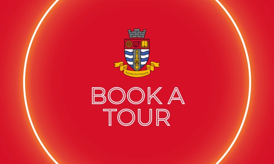 Book a tour with the WPSfB logo